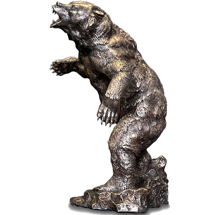 The author's bronze sculpture "Big Bear"